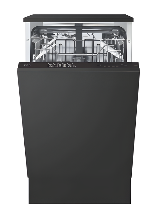CDA CDI4121 - Black Integrated Dishwasher - E energy