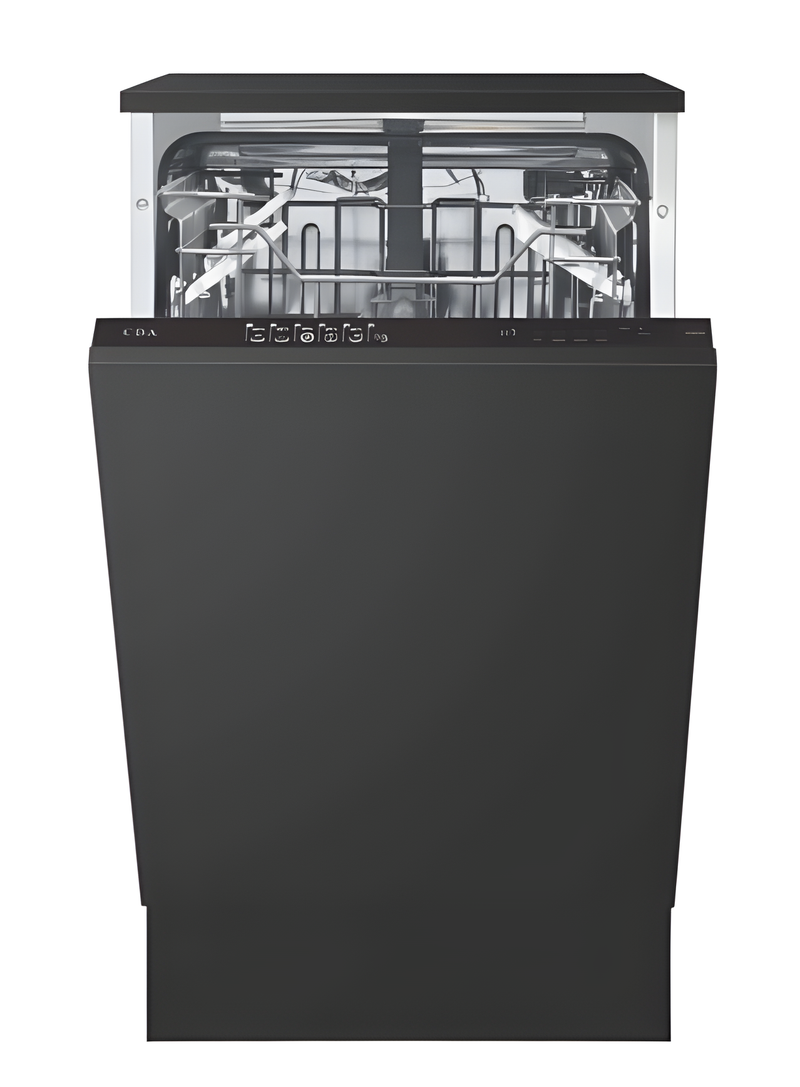 CDA CDI4121 - Black Integrated Dishwasher - E energy
