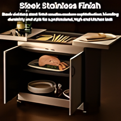 Teknix TK2HOSTIX - Silver Warming Drawer - 4.8L Capacity - 360W