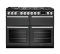 Rangemaster Nexus 110 NEXB110DFPSLT/CM1 - Slate Dual Fuel Range Cooker - 110cm 7 Zone - A Energy