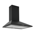Caple CCH601BK - Black 60cm Chimney Extractor - 305m³/h - C Energy Rating