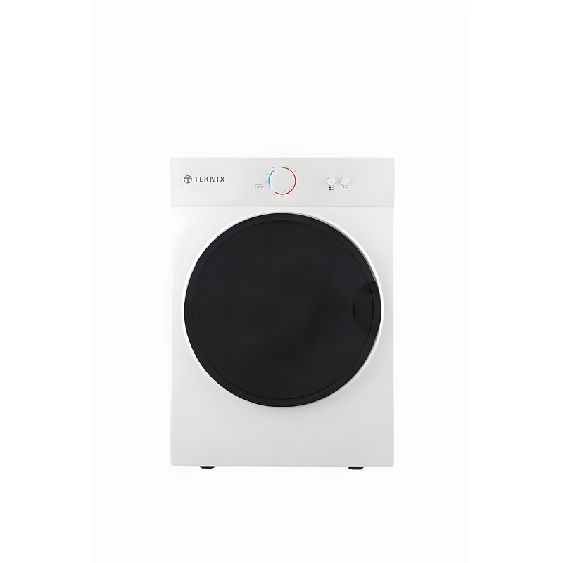 Teknix TKV3W - White 3KG Tumble Dryer - Vented - C Energy Rated