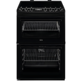 AEG CIX6540ACB - Black Induction Electric Cooker with Double Oven - 77/39L Capacity - A Energy Rating
