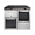 Tesla T100MCDFRCSS  - 100cm Multi Cavity Dual Fuel Range Cooker