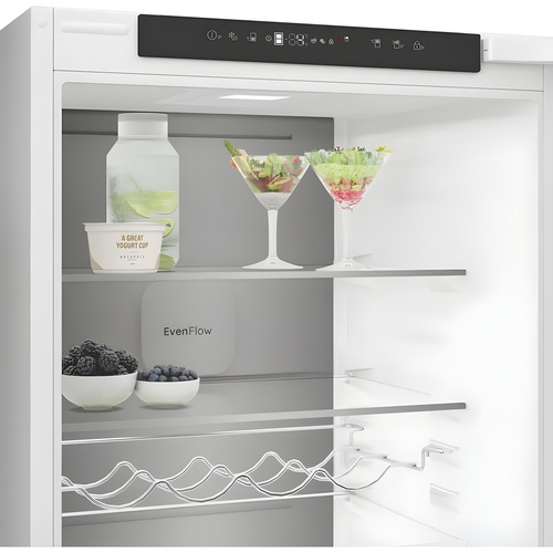 Hotpoint HPK2 5293 B5UK - Zinc Metal 70/30 Integrated Fridge Freezer - 270L - D Energy