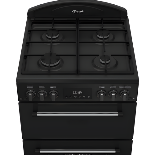Leisure CLB60GCK - White Gas Cooker with Double Oven - 60cm - A energy