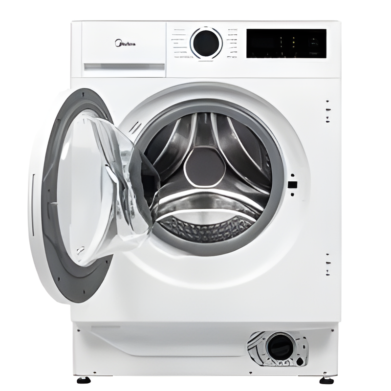 Midea MFA06W80BA10/W-UK - White 8KG Washing Machine - 1400 RPM - A energy