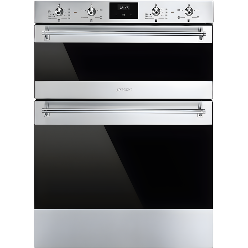 Smeg DOSF6300X - Stainless steel Built in Electric Double Oven - Manual cleaning - A/B energy