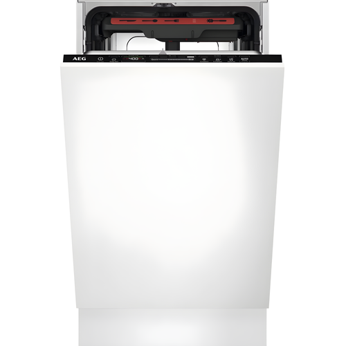 AEG FSE74507Z - Black Fully Integrated Slimline Dishwasher - 9 Place Settings - D Energy