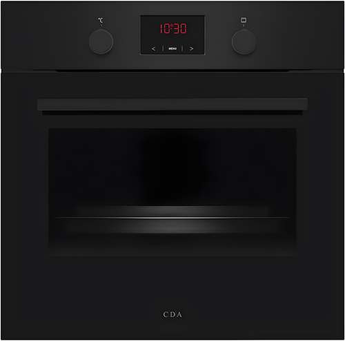 CDA SC030BL - Black 65L Single Oven - 59.5 x 59.5 x 57.0 cm - A Energy Rating