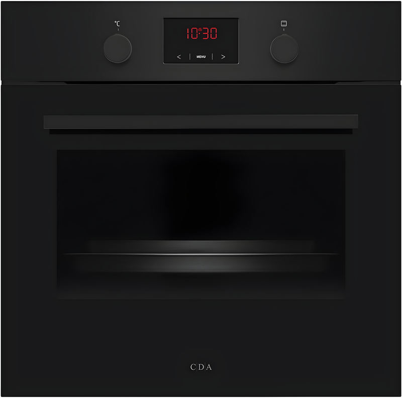 CDA SC030BL - Black 65L Single Oven - 59.5 x 59.5 x 57.0 cm - A Energy Rating