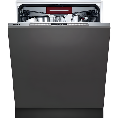 Neff S195HCX02G - Stainless steel Integrated Dishwasher - D energy