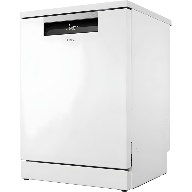 Haier XF 5C7M0W-80 - White Dishwasher - 15 Place Settings - C Energy Rated