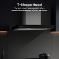Hisense CH6T14BXBUK - Stainless Steel Chimney Cooker Hood - 594 m³/h - A Energy