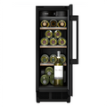 Bosch KUW20VHF0G - Black 21 Bottle Capacity Wine Cooler - F energy