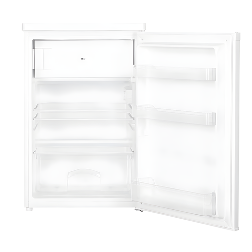 Teknix UC55R5W - White Undercounter Manual Defrost Icebox Fridge - F energy