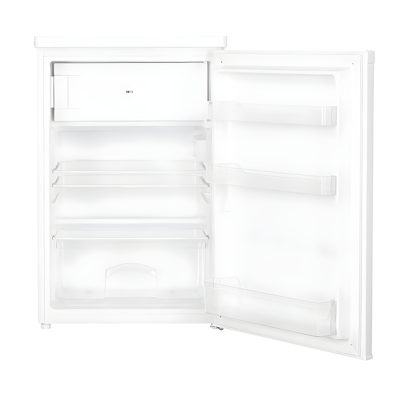Teknix UC55R5W - White Undercounter Manual Defrost Icebox Fridge - F energy