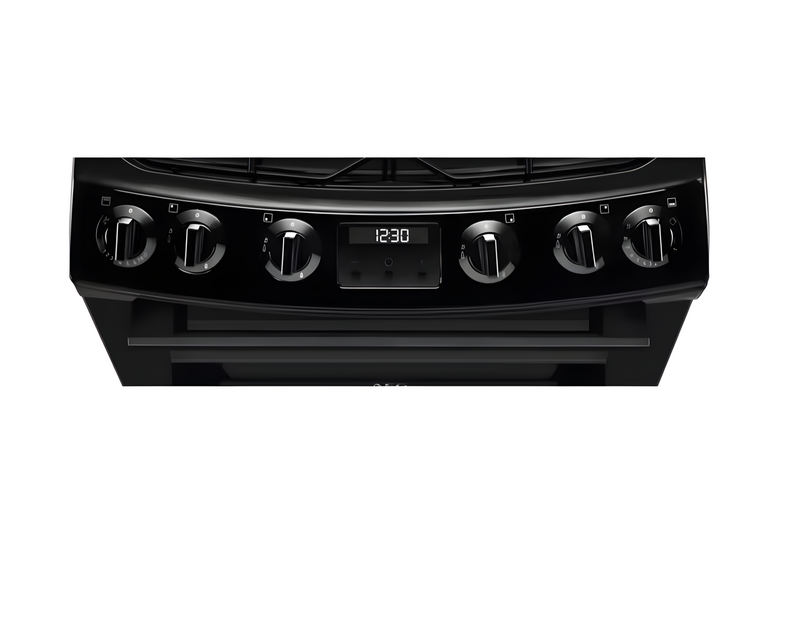 AEG CGX6130ACB - Black Gas Double Cooker - 83L - A Energy Rating