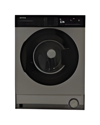 Teknix BITK2W1014X - Stainless Steel Washing Machine - 1400 RPM - 10KG Capacity