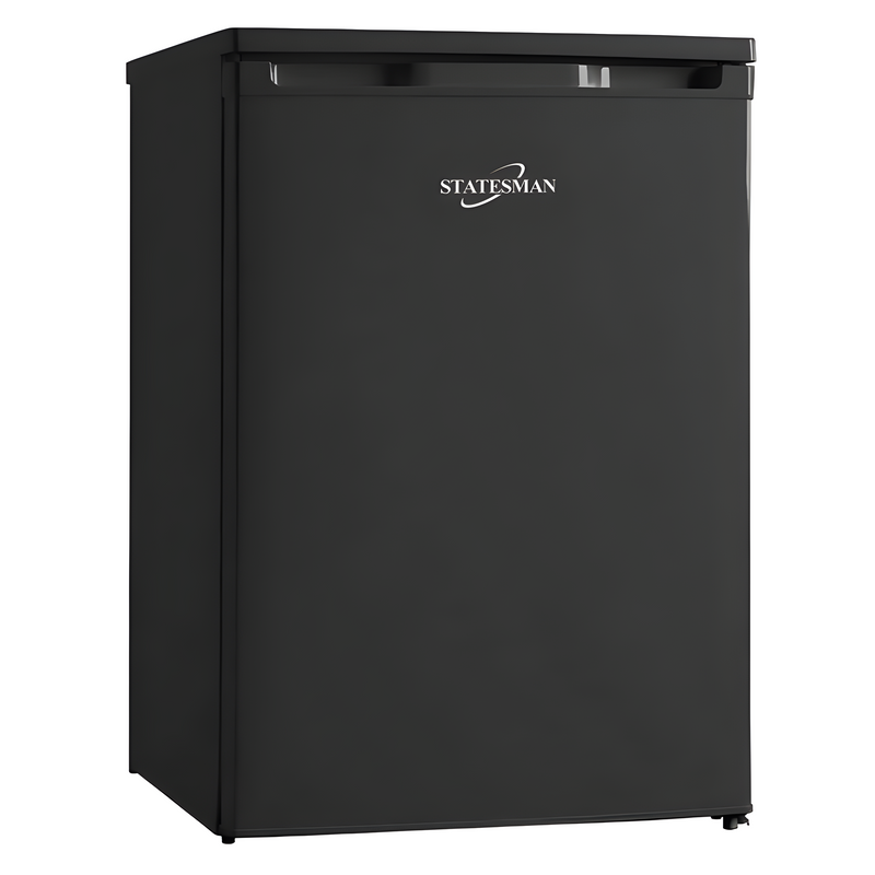 Statesman U355B - Black Undercounter Manual Defrost Freezer - E energy