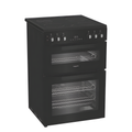 Hotpoint HTE6VDCB1 - Black Electric Cooker - 75L Capacity - A Energy