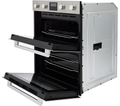 Belling BEL BI903MFC BLK 444411403 - Black Built in Electric Double Oven - Catalytic cleaning - A energy