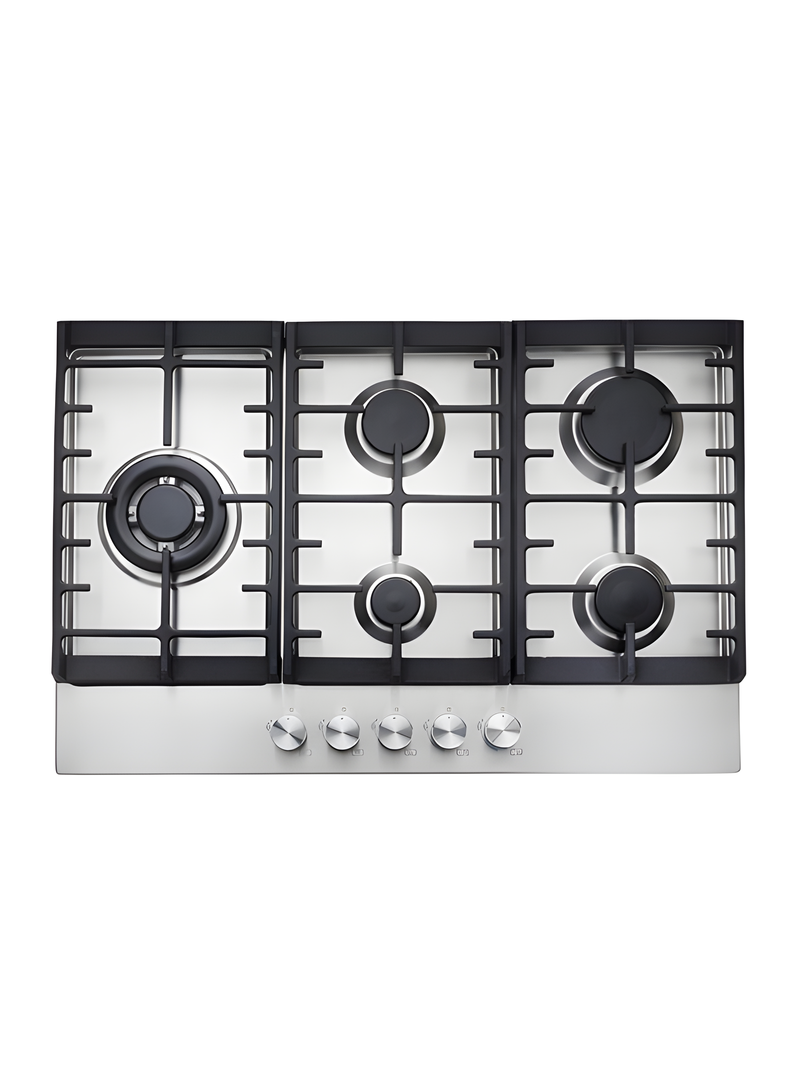 Teknix SCGH75X - Stainless steel 5 Zone Gas Hob