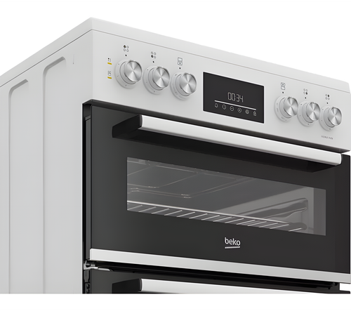 Beko FDC6731W - White 60cm Freestanding Electric Ceramic Cooker - A Energy