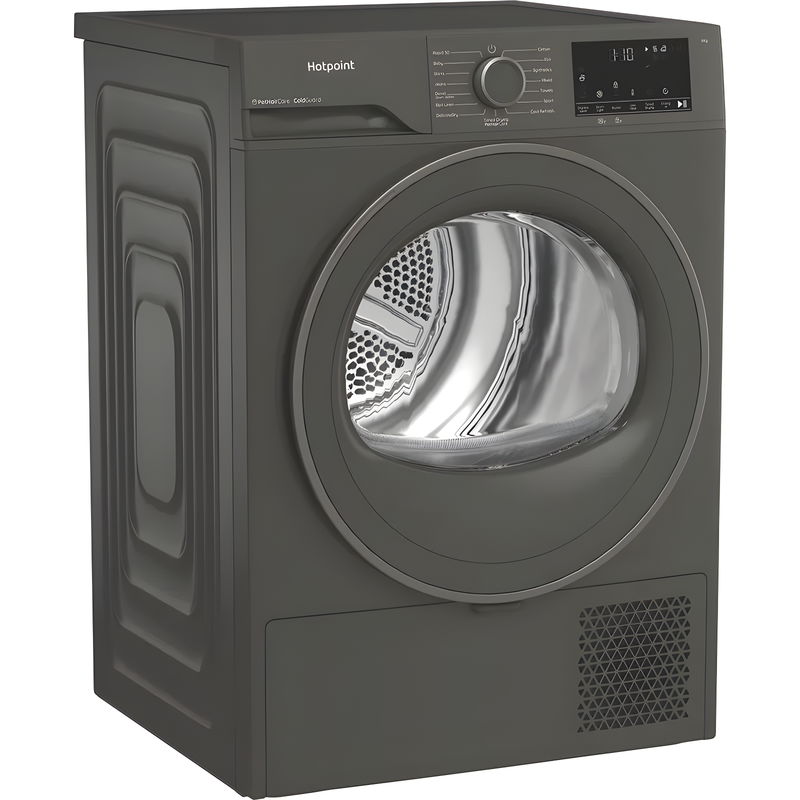 Hotpoint C HSD 84M GG UK - Grey 8KG Tumble Dryer - Heat Pump - C Energy