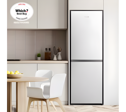 HISENSE RB327N4AWD - White Fridge Freezer - 50/50 Split - D Energy Rating