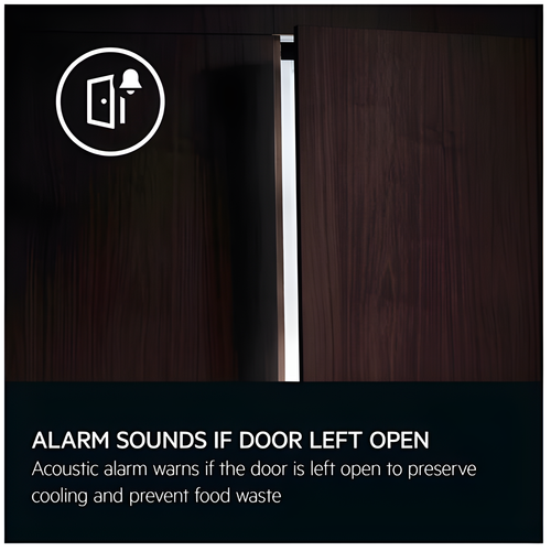 AEG NSK9Z181EC - Black Built-In Larder Fridge - 274L - E Rated