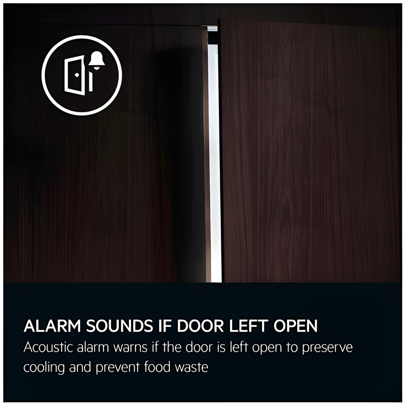 AEG NSK9Z181EC - Black Built-In Larder Fridge - 274L - E Rated