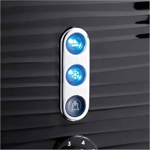 Russell Hobbs 24381 - Black 4 Slice Toaster - 1800W