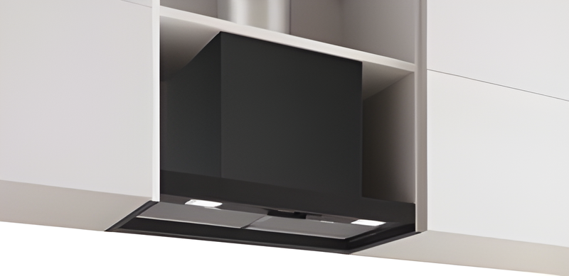 Bosch DBB63BC60B/01 - Matt Black Integrated Design Hood - 60cm Width - D Energy Rating