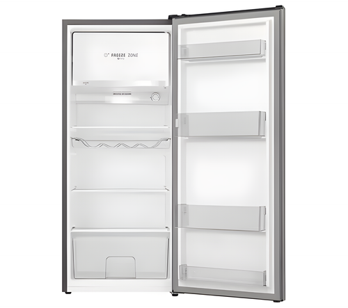 HISENSE RR220D4BDE - Silver Fridge - 150L Capacity - E Energy Rating