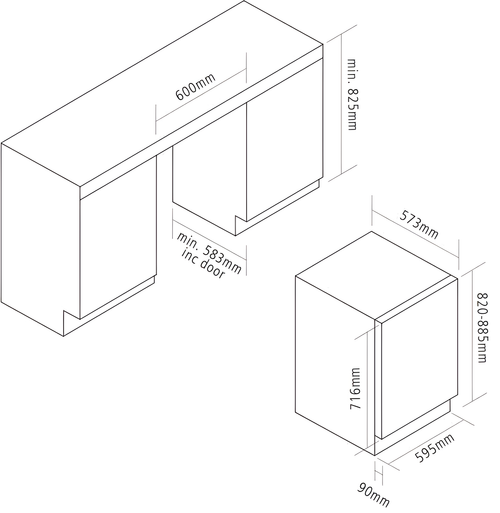 Caple WI6142 - Stainless Steel/Glass Wine Cooler - 52 Bottle Capacity - G Energy Rated