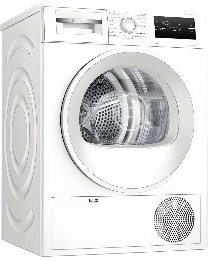 Bosch WTH85225GB - White 8KG Heat Pump Condenser Dryer - A++ energy