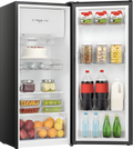 Hisense RR220D4BBE - Black Fridge - 165L Capacity - E Energy Rating