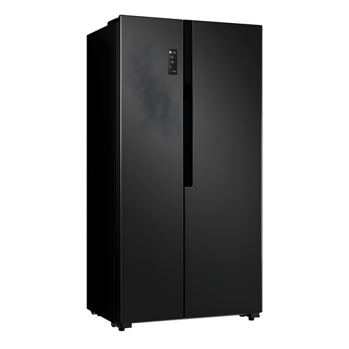 Teknix THSBS1791PBIX - Black American Frost Free Fridge Freezer - E energy