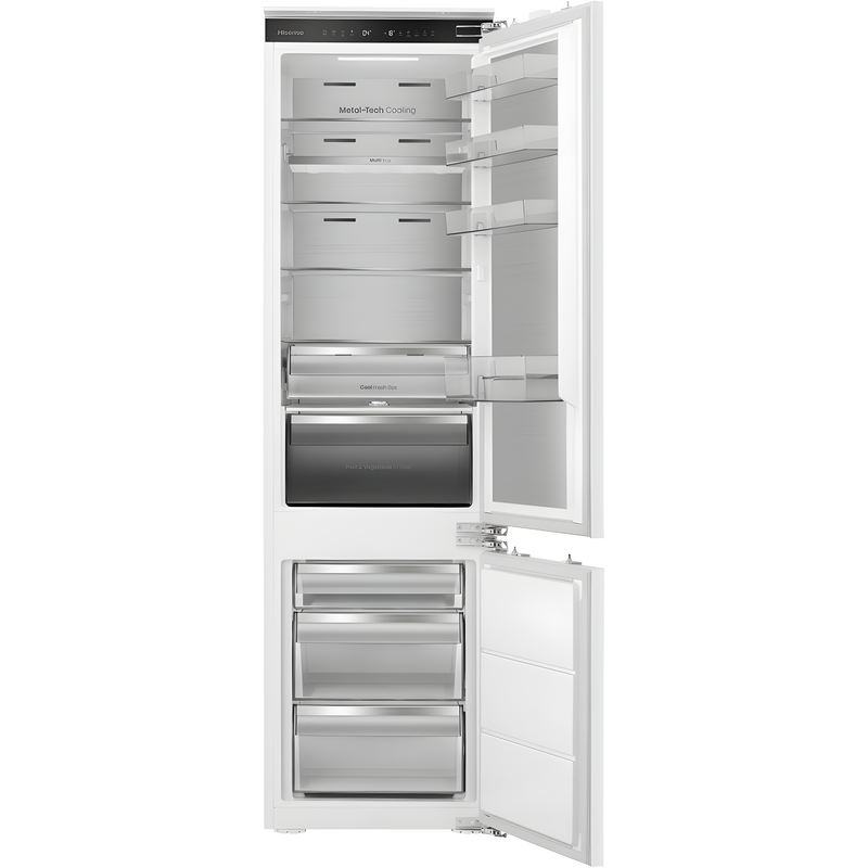 Hisense RB5B280SSWC - White Integrated Fridge Freezer - 70/30 Split - No Frost - E Rated