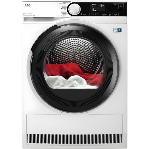 AEG TR838P4B - White 8KG Heat Pump Tumble Dryer - A++ Energy Rated