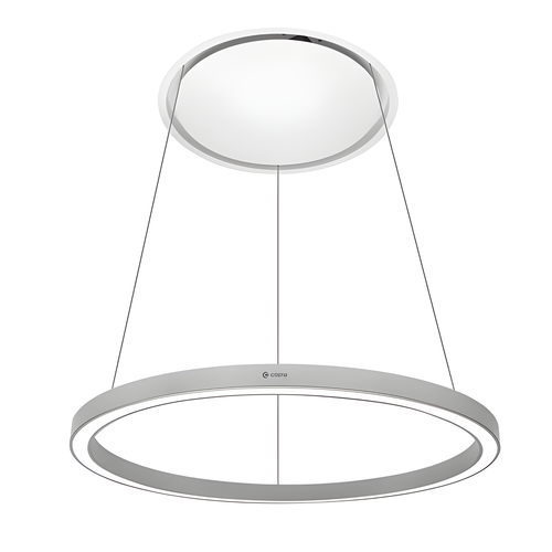 Caple COR541SL - Silver LED Ceiling Extractor - 540 m³/h - B energy