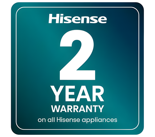 HISENSE RB435N4BWE - White Fridge Freezer - 60/40 Split - E Energy Rating