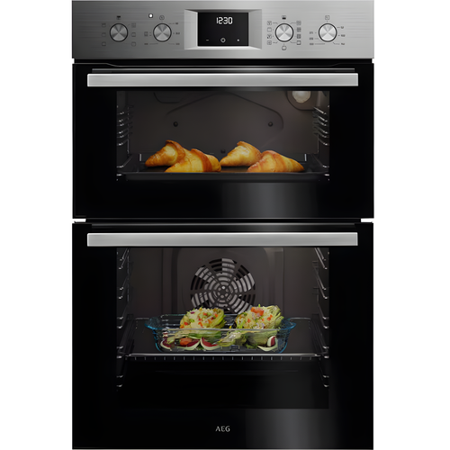 AEG GU5CP20M - Stainless Steel Double Ovens - 103 L Capacity - A Energy