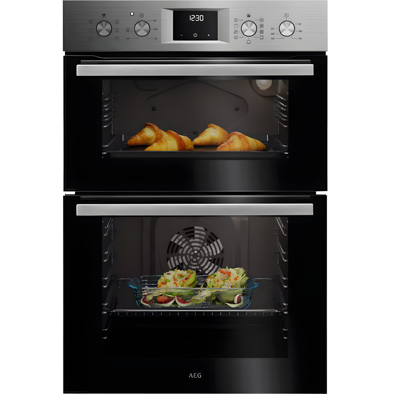 AEG GU5CP20M - Stainless Steel Double Ovens - 103 L Capacity - A Energy