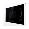 Hisense HB25MOBX7GUK - Black Built-In Microwave with Grill - 25L - 900W