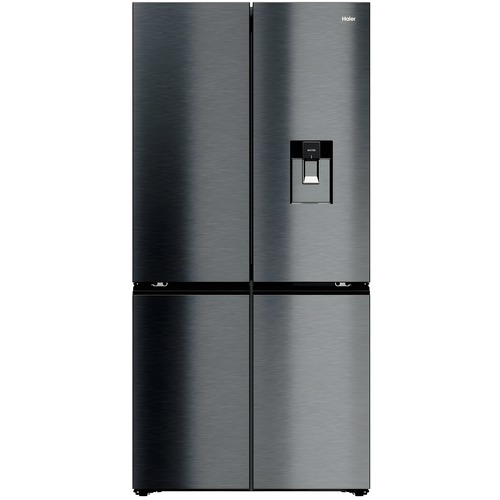 Haier HCW79F19EHSB - Stainless Steel American Fridge Freezer - 679L - E Rated