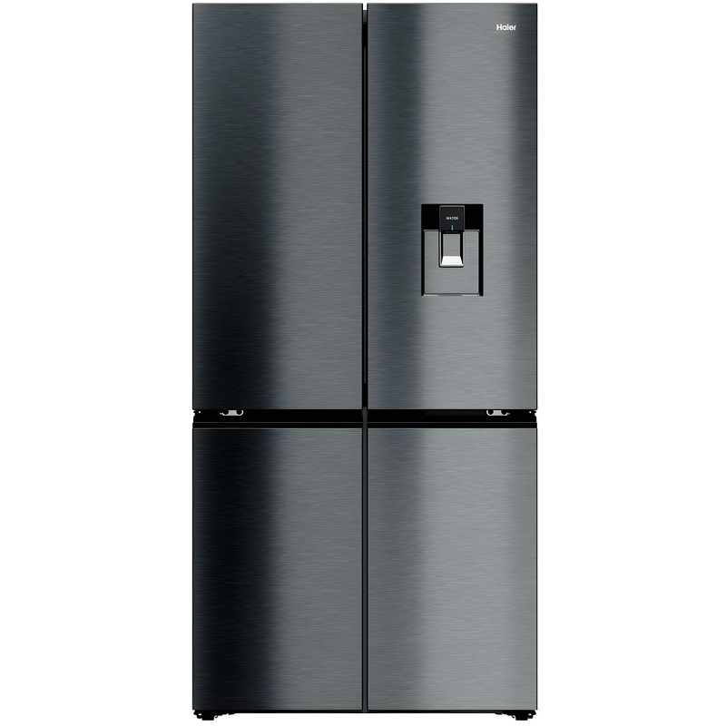 Haier HCW79F19EHSB - Stainless Steel American Fridge Freezer - 679L - E Rated