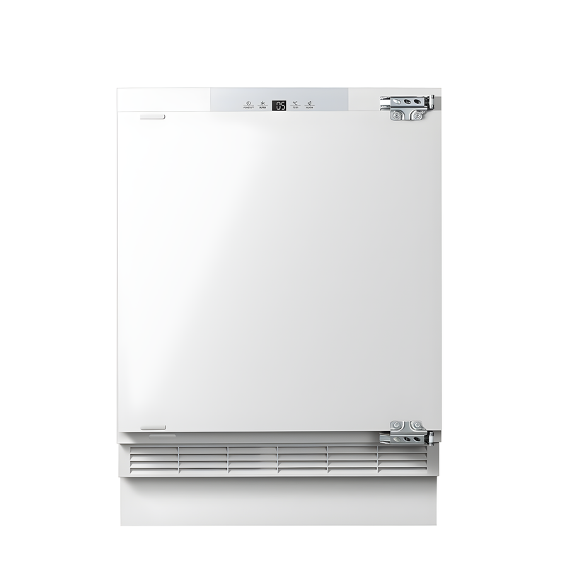Teknix BITHUR4 - White Under Counter Fridge - 138L with Ice Box - E Energy Rating