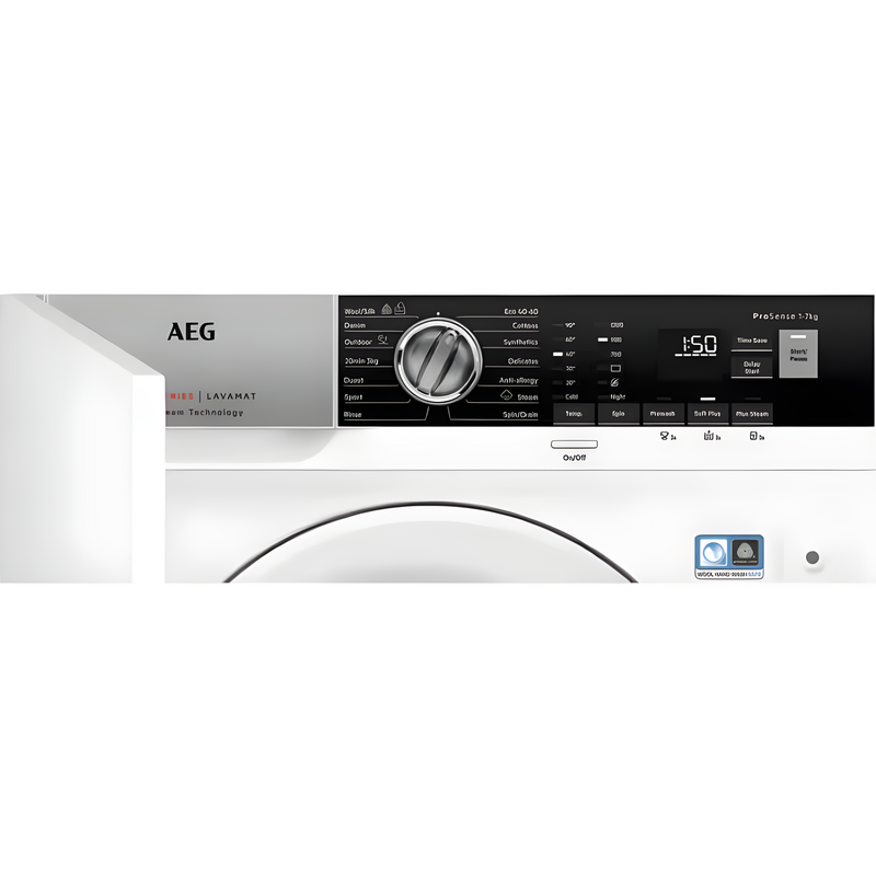 AEG L7FE7261BI - 8000 Series Integrated 7KG Washing Machine - 1200 RPM - D energy